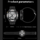 SENBONO GPS Smart Watch Men 1.45'' HD Screen Built-In GPS Altimeter Barometer Compass AI Voice Compatible With Android & IPhone