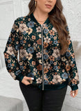 Minimally Casual Printed Women's Jacket