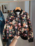 Minimally Casual Printed Women's Jacket