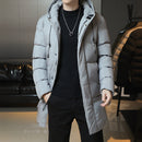 Men's Winter Leisure Warm Hooded Plus Size Men's Cotton Clothing