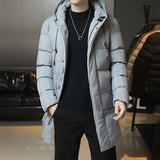 Men's Winter Leisure Warm Hooded Plus Size Men's Cotton Clothing
